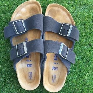 Birkenstock - Arizona Soft Footbed - Suede - 39N